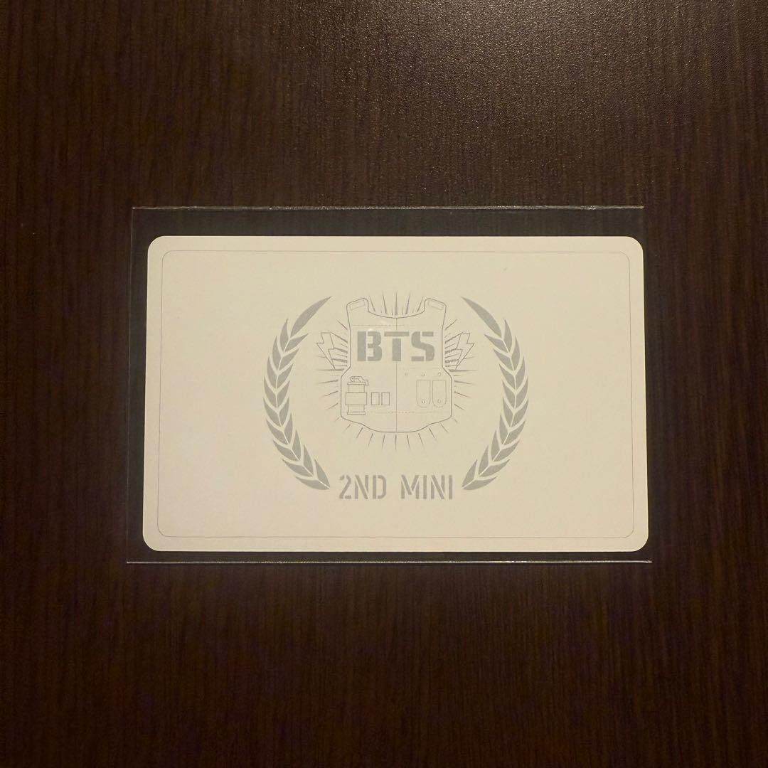 【初期公式品】 BTS 2ND MINI トレカ ジョングク