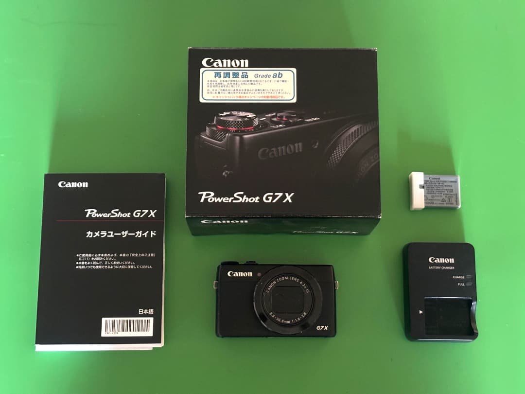 Canon キヤノン PowerShot パワーショット G7 X 本体と付属品
