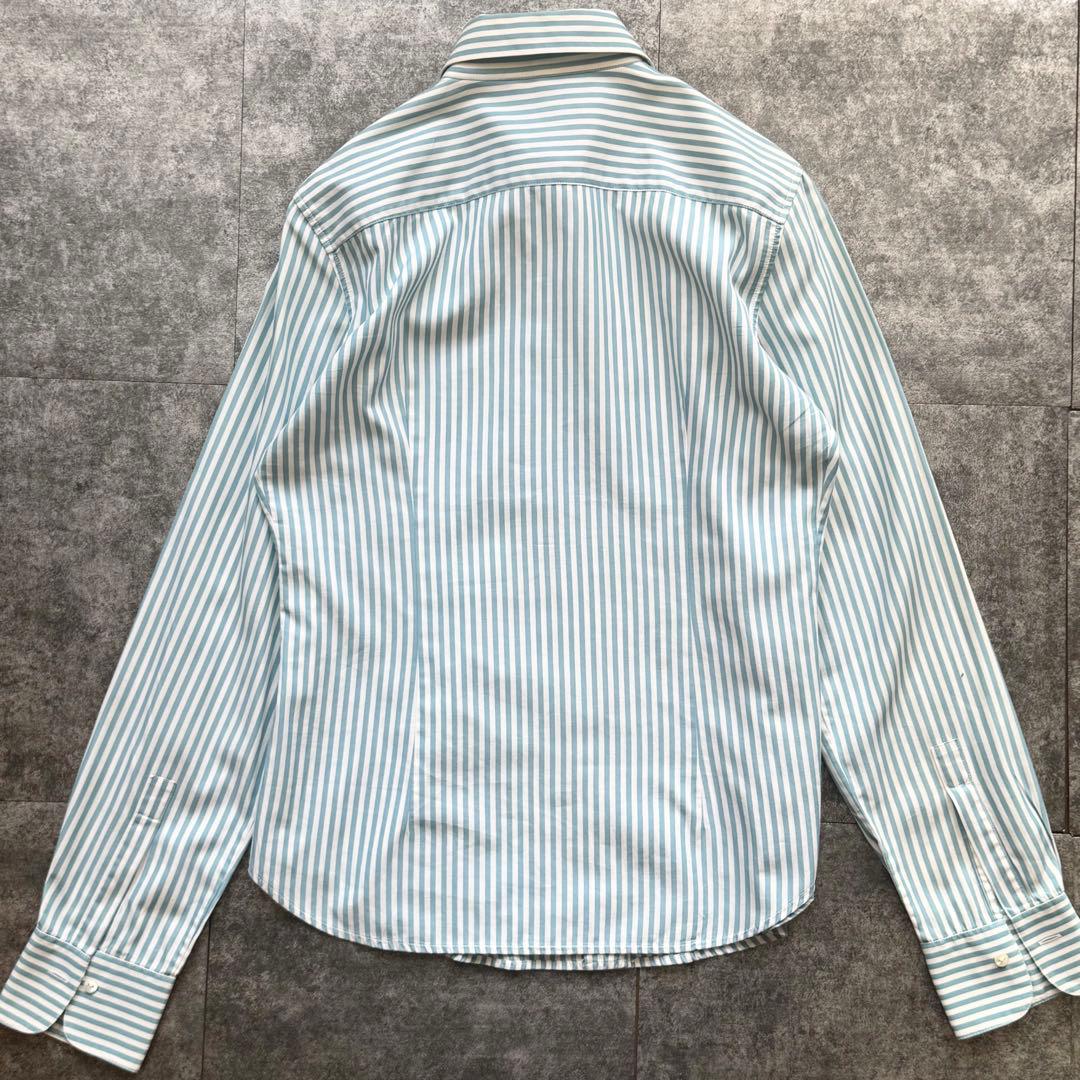 ロロピアーナ Loro Pianaストライプ 長袖シャツ ブラウス イタリア製