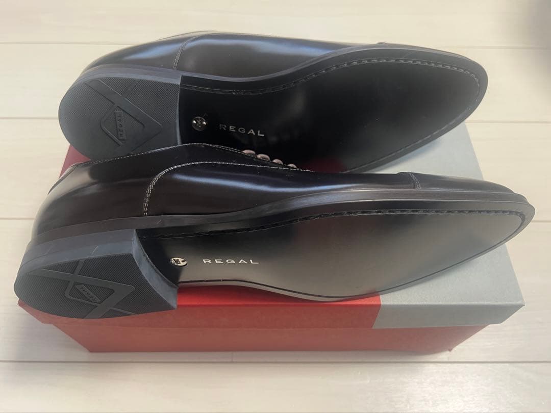 【値下げ中】REGAL ビジネスシューズ 26.5 ダークブラウン 箱あり