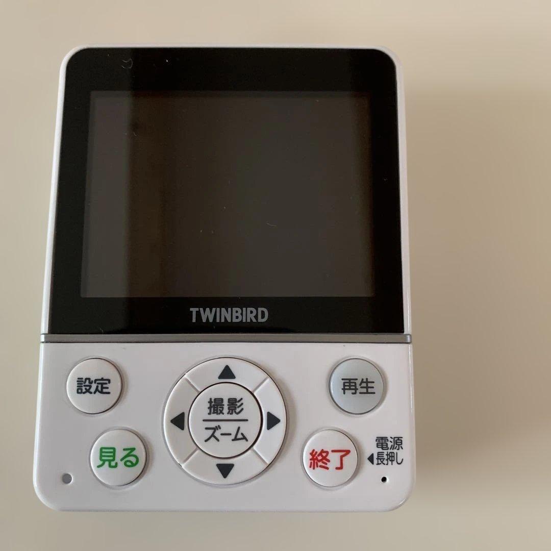 動作確認済み【TWINBIRD】ワイヤレスドアスコープモニター VC-J560