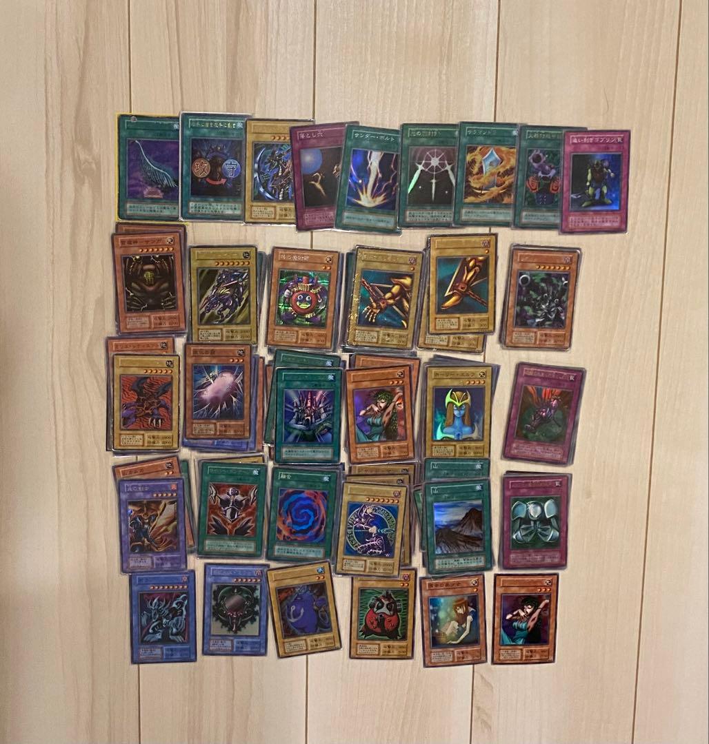 遊戯王　初期のみ　スーパーレア以上　110枚まとめ売り　復刻版なし