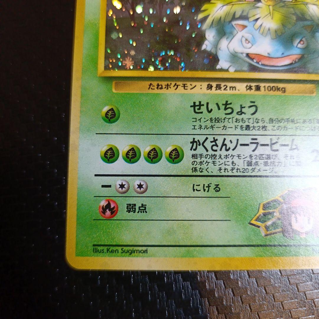 エリカのフシギバナ★ジム拡張第2弾 闇からの挑戦　渦巻きホロ