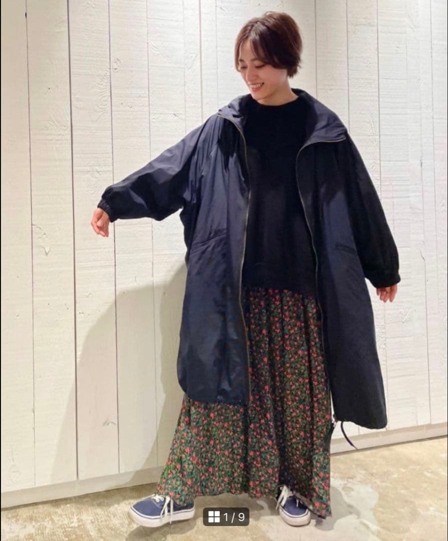 ジャーナルスタンダードラックス　タフタフードブルゾン