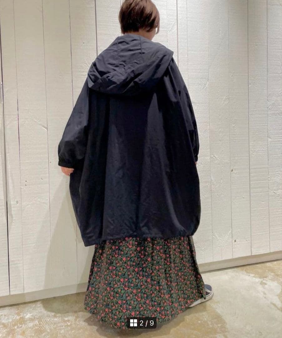 ジャーナルスタンダードラックス　タフタフードブルゾン