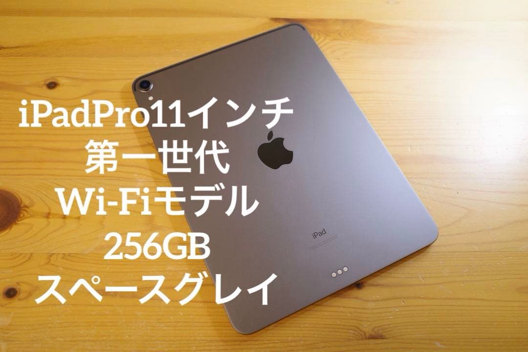 iPadPro11インチ 第一世代 Wi-Fiモデル 256GB スペースグレイ