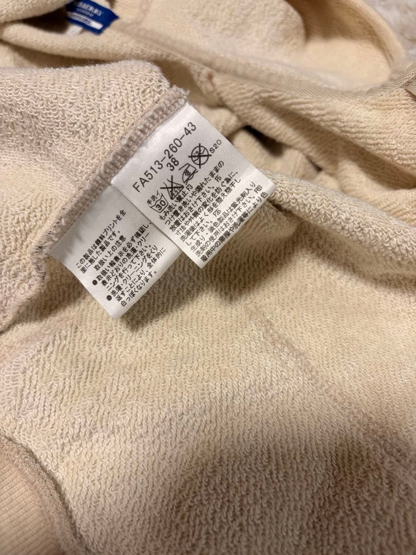 希少！バーバリーブルーレーベル　ノバチェック フード ジップパーカー　38