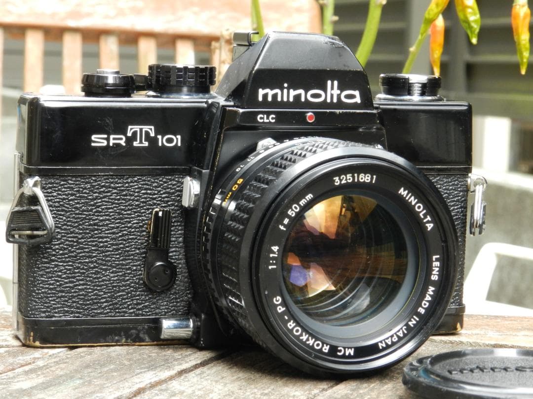 美品　MINOLTA SRT101 MC ROKKOR-PG 50 1.4