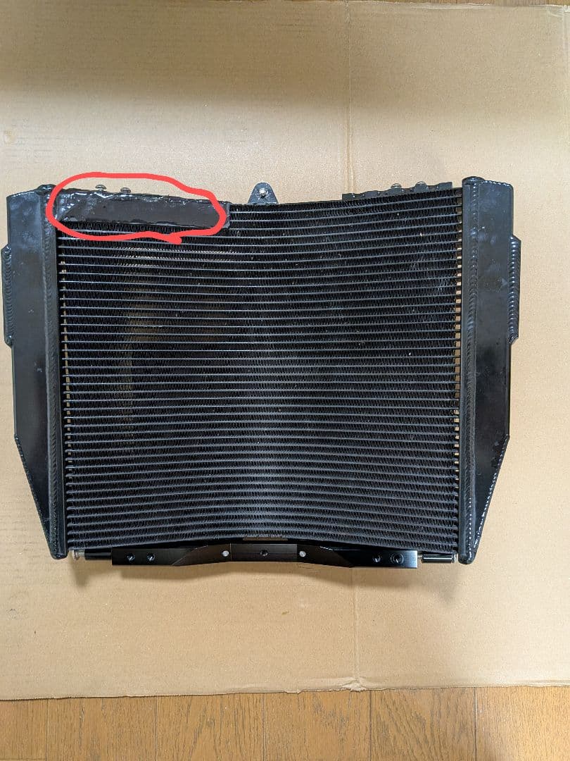 Kawasaki　ZRX1200DAEGダエグ　 ワイドラジエターKIT