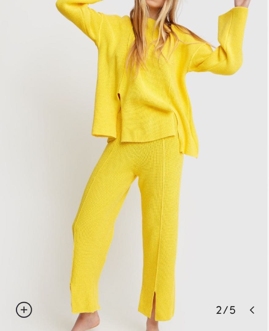 パンツ baserange Ware Pants-Pearl Knit