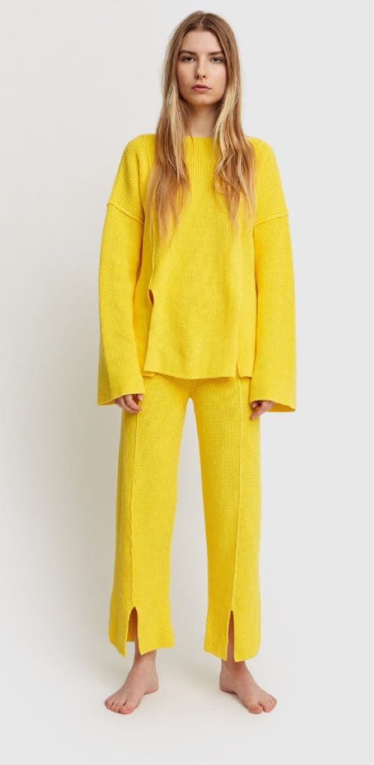 パンツ baserange Ware Pants-Pearl Knit