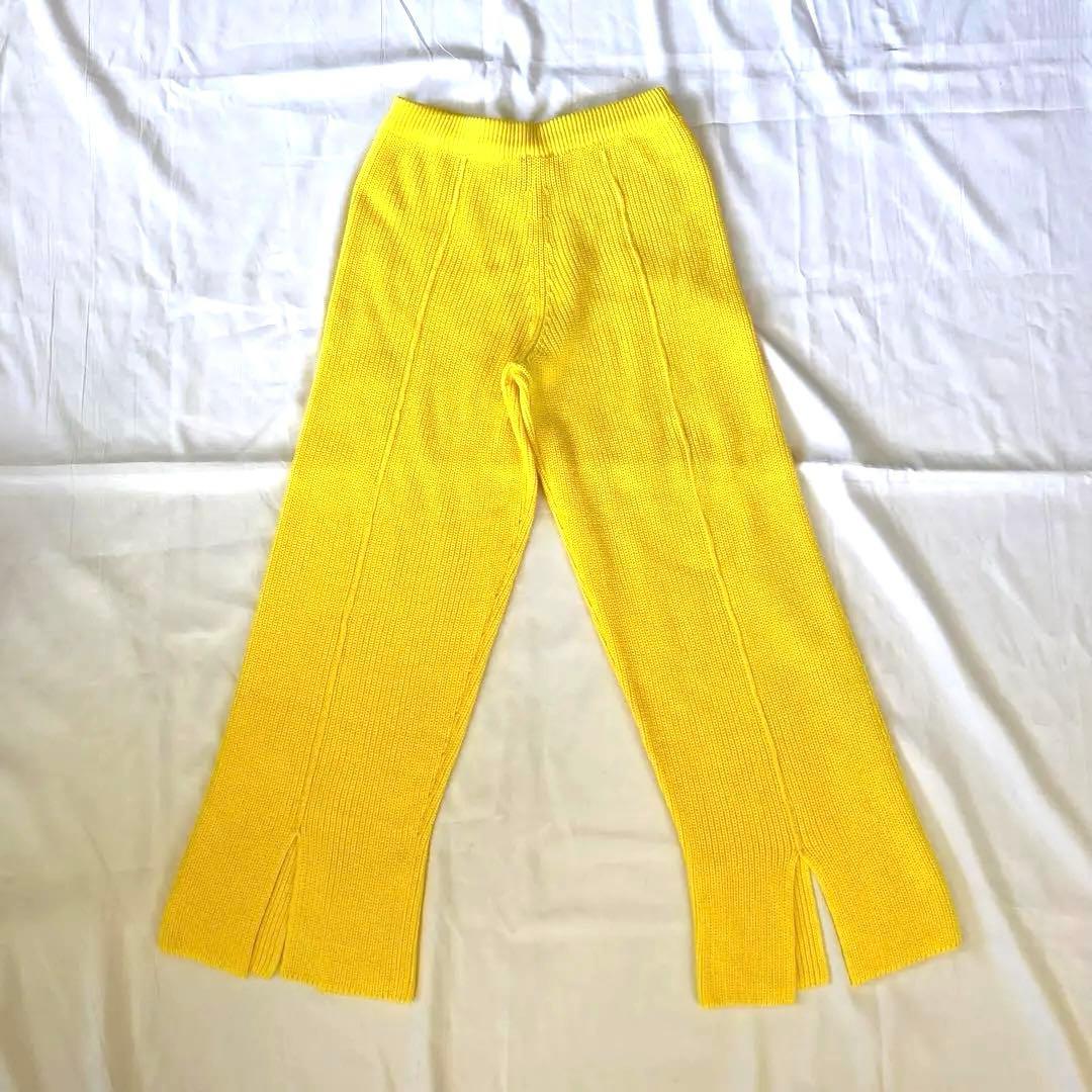 パンツ baserange Ware Pants-Pearl Knit