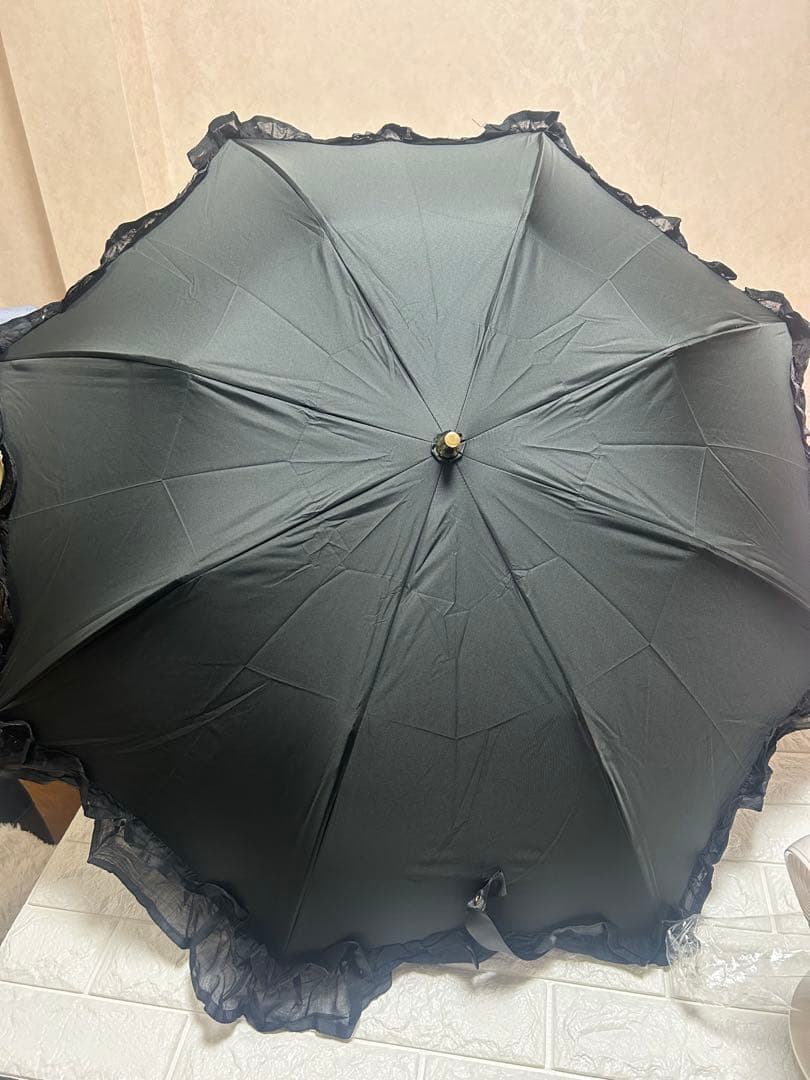 新品ビューランス　一級遮光　折りたたみ傘　楽折り　晴雨兼用日傘　サマーシールド