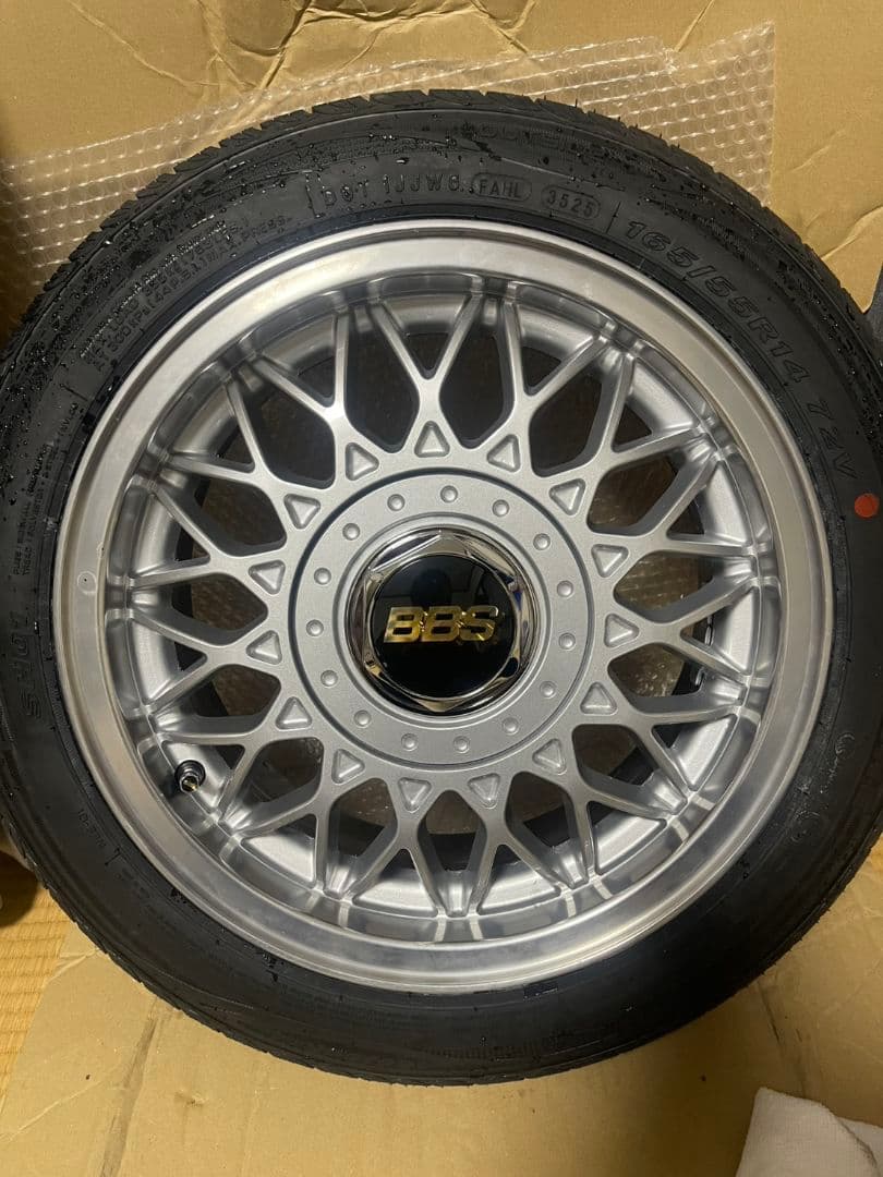 BBS ホイール14インチ 6.0J +38 4H 100
