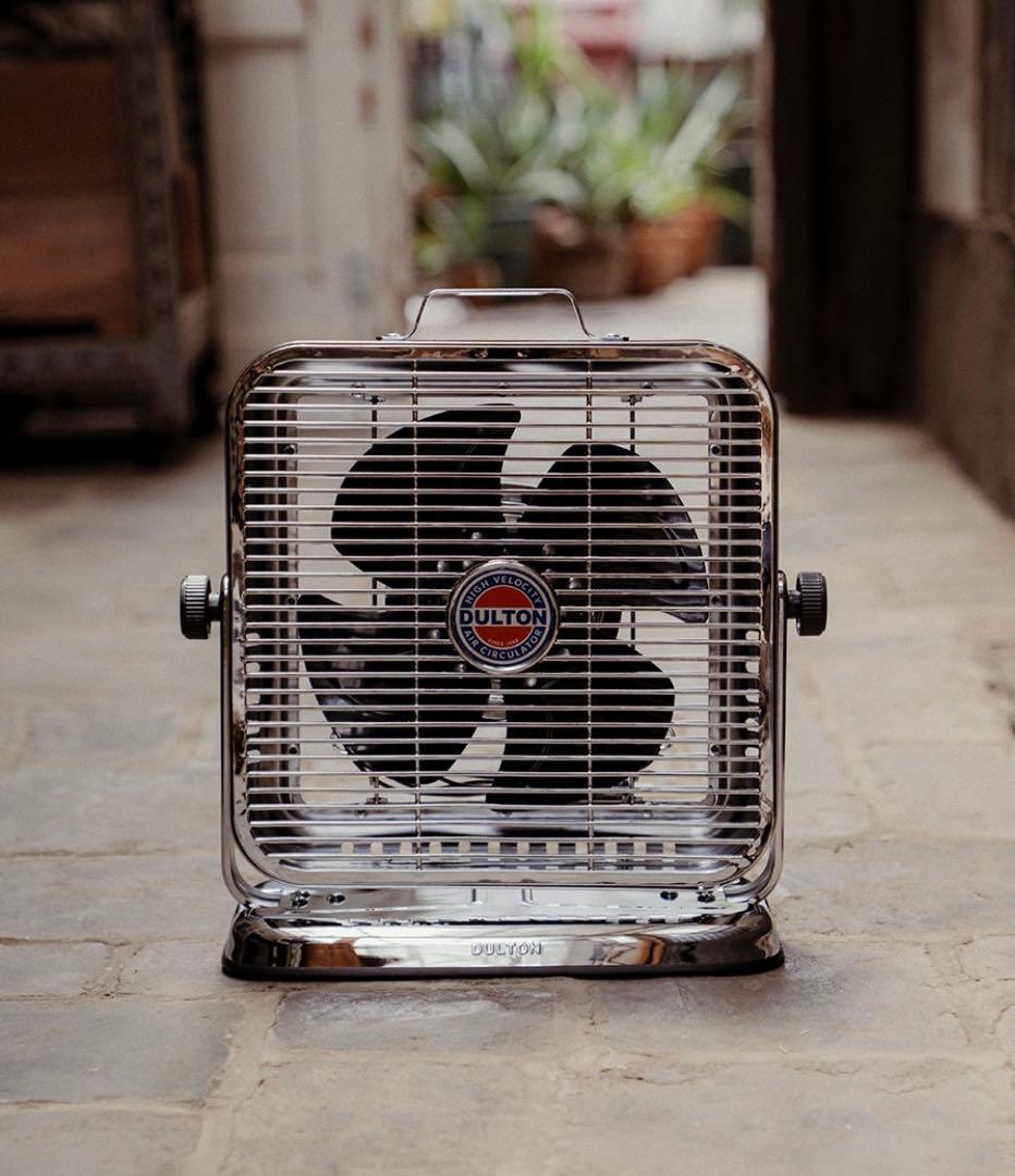 扇風機・サーキュレーター DULTON AIR CIRCULATOR CHROME/BLACK