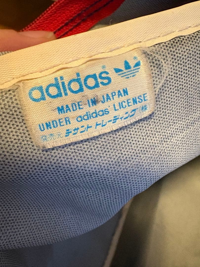 80s 日本製 adidas スクールバッグ 80s ヴィンテージ デサント期