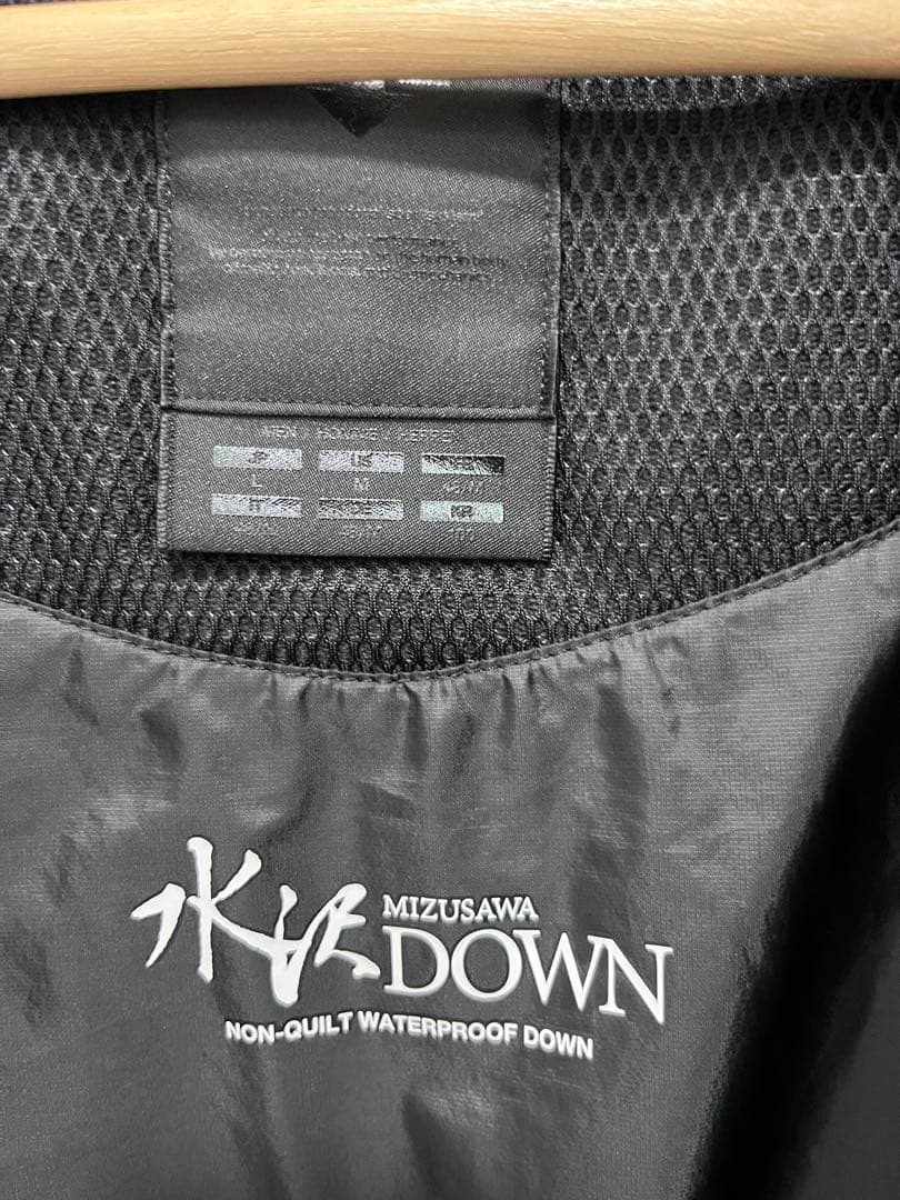 デサント　オルテライン　ヴァリアント水沢ダウンジャケット ブラック