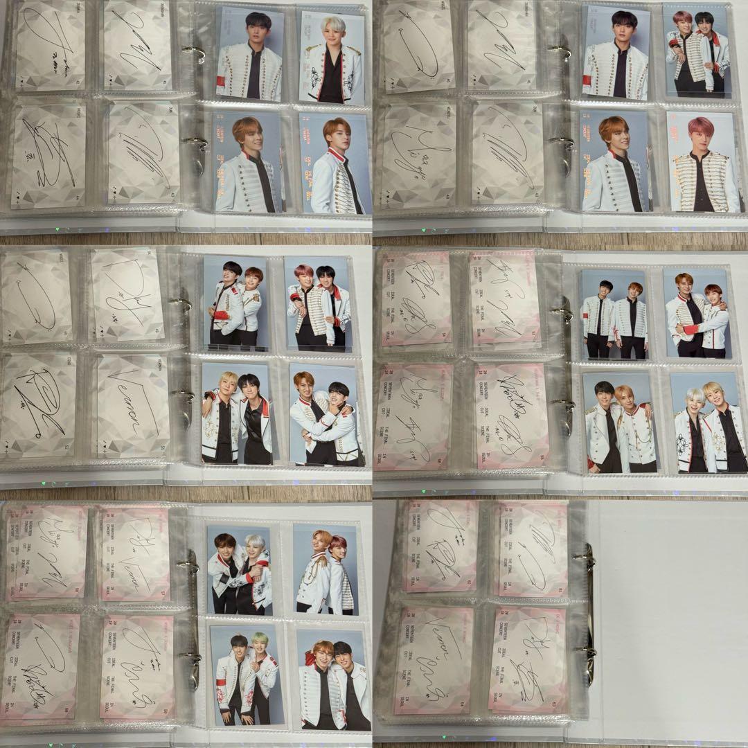 SEVENTEEN IDEALCUT トレカファイル(トレカ111枚付)