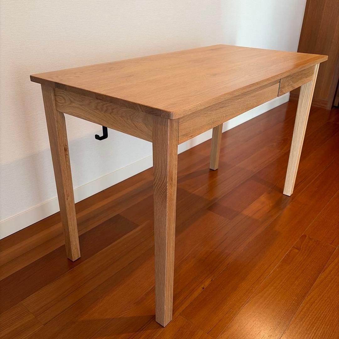 【美品】無印良品　木製デスク　オーク材　学習机　デスク