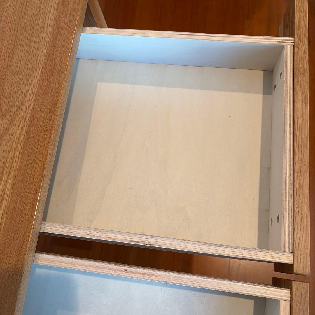 【美品】無印良品　木製デスク　オーク材　学習机　デスク