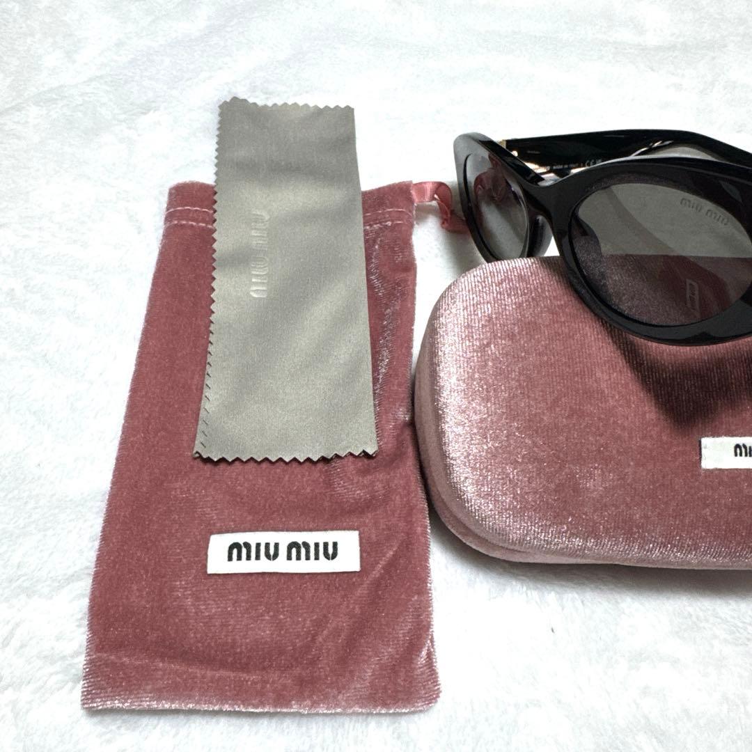 MIUMIU Glimpseサングラス ブラック 登坂広臣着用モデル美品　正規品
