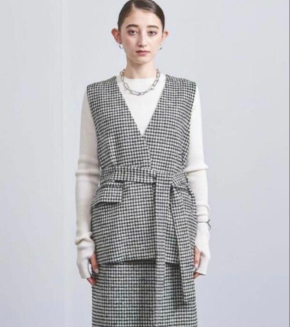 UNITED ARROWS ループツイード ジレ ベスト