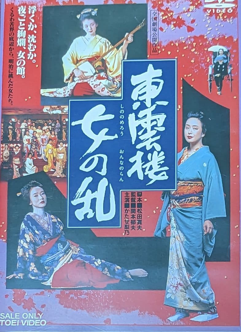 【希少】DVD「東雲楼 女の乱」