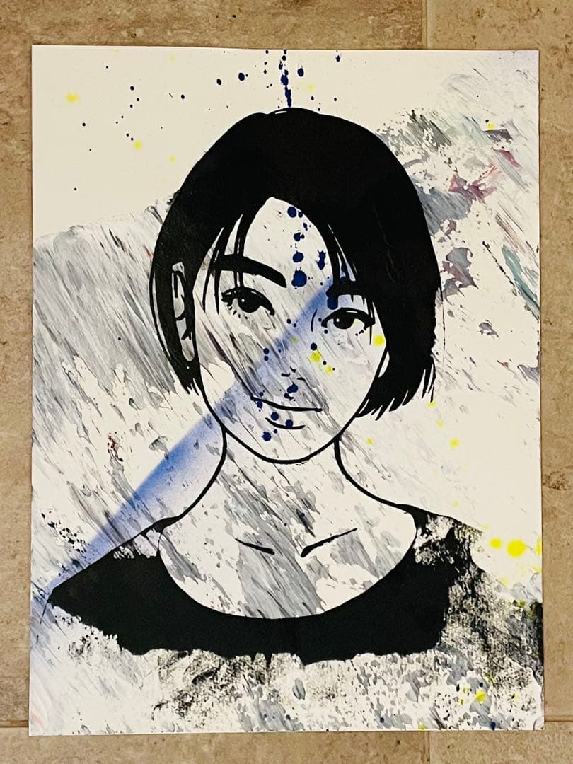 KYNE × MEGURU YAMAGUCHI シルクスクリーン