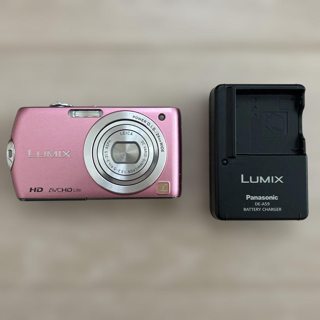 動作確認済み　LUMIX DMC-FX70 ピンク