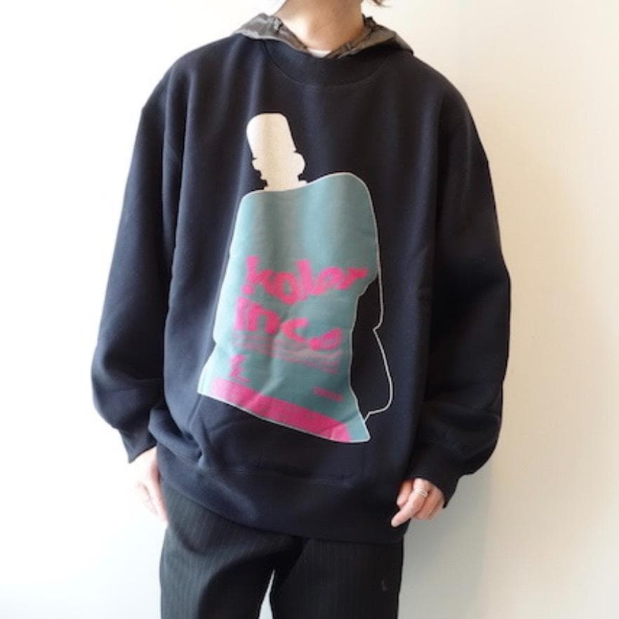 kolor　20aw　裏起毛レイヤードスウェット　美品