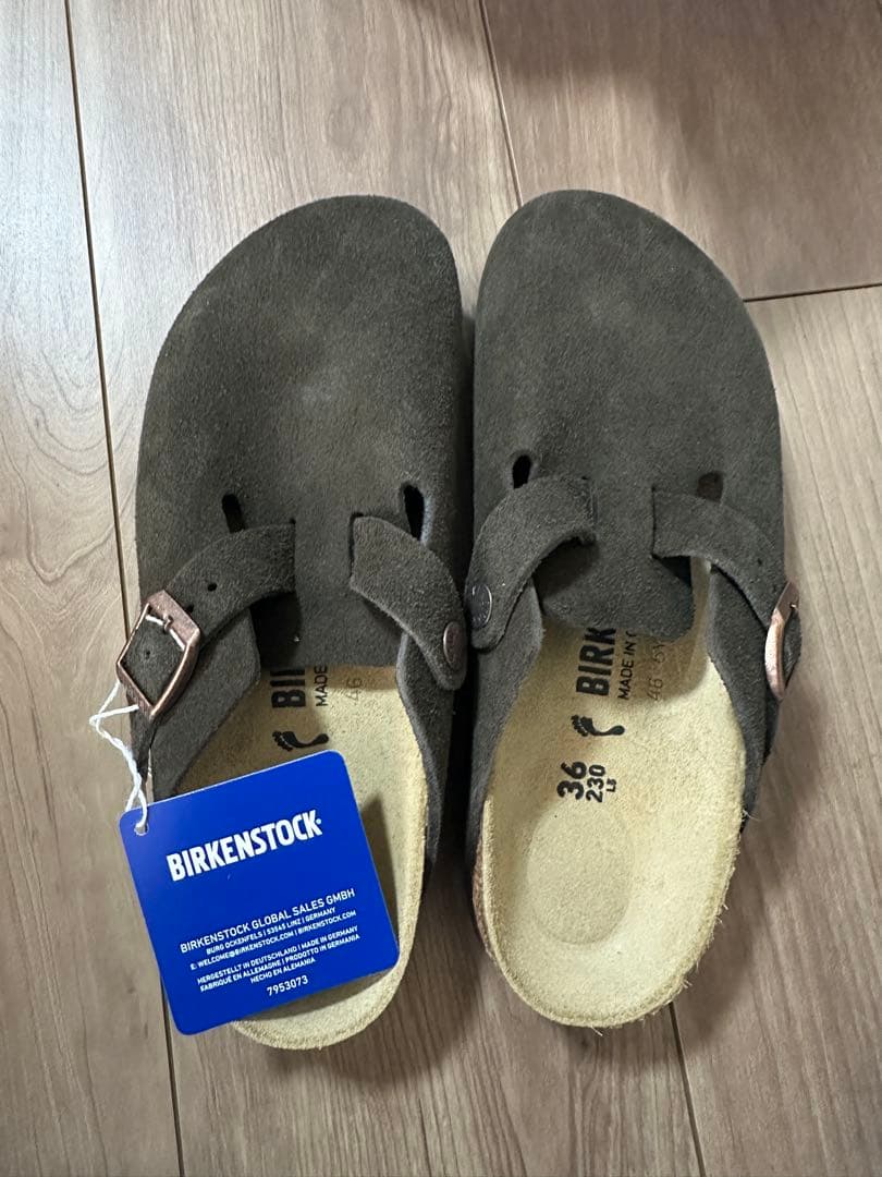 「新品」BIRKENSTOCK Boston サイズ36モカ