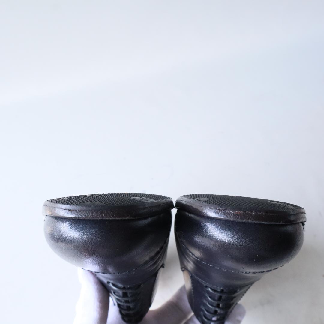 美品マーガレットハウエル　イタリア製レースアップシューズ　36/23cm