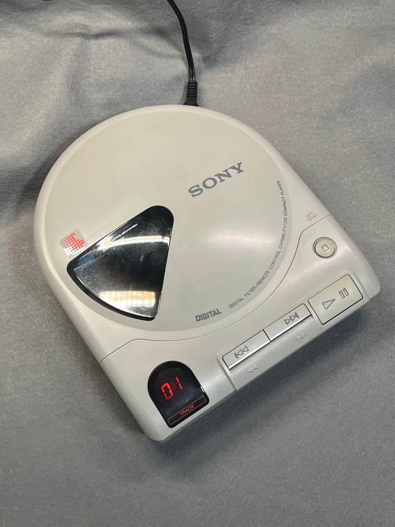 「最終値下げ」 Sony D-600 CDプレイヤー ホワイト