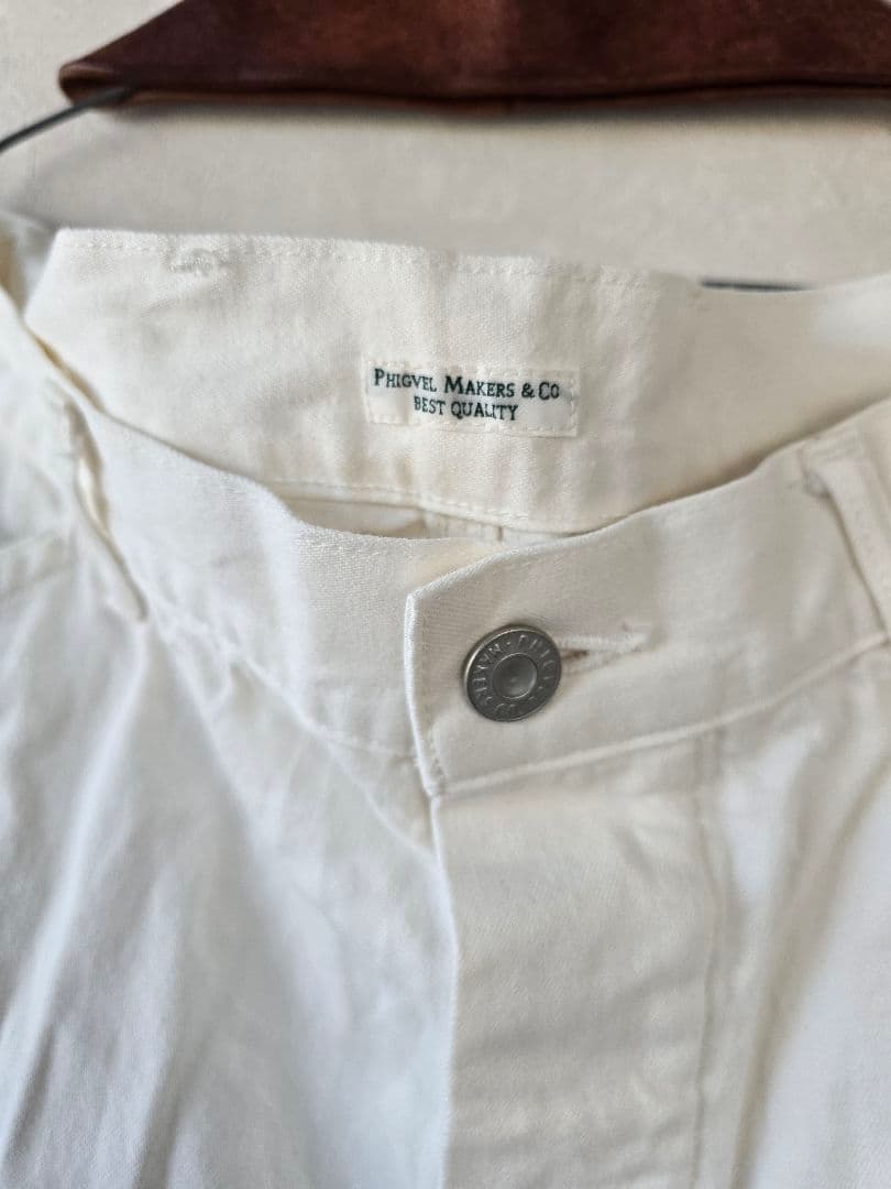 パンツ phigvel DENIM PAINTER TROUSERS size4