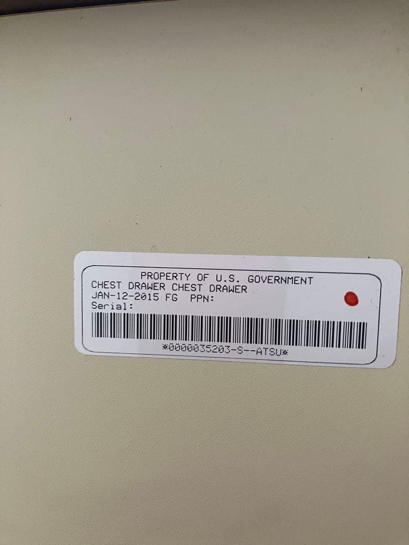 中古　アメリカ家具3段チェスト 引き出し収納家具 サイドチェスト