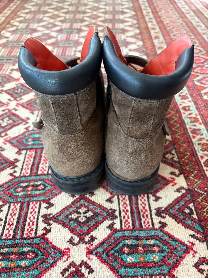 エルメス ハイキング マウンテンブーツ スエード