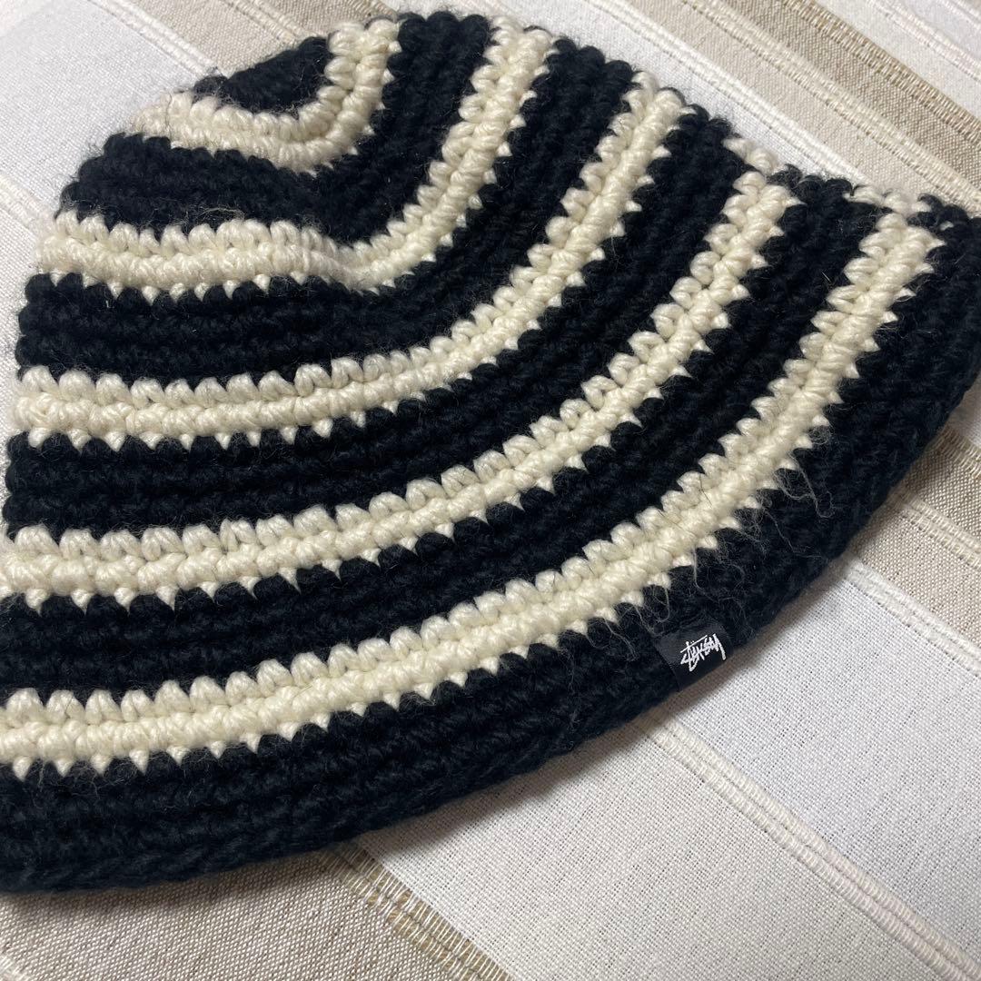 STUSSY ステューシー クラッシャーハット バケハ ニット帽 ハット