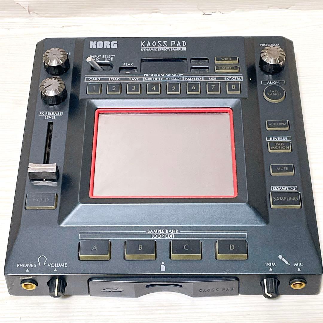 KORG KP-3 コルグ カオスパッド エフェクト サンプラー ブラック