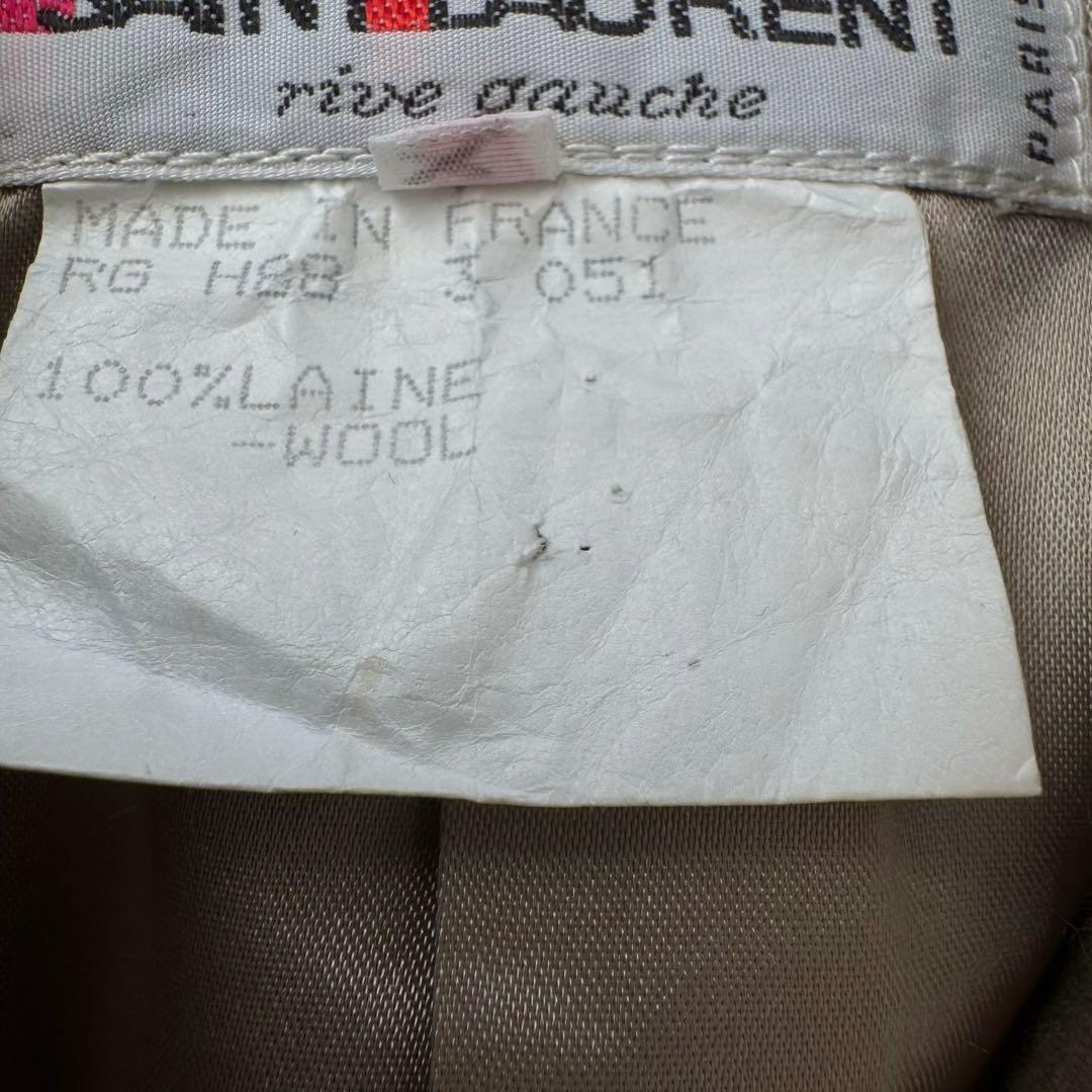 YVES SAINT LAURENT rive gauche ウールジャケット