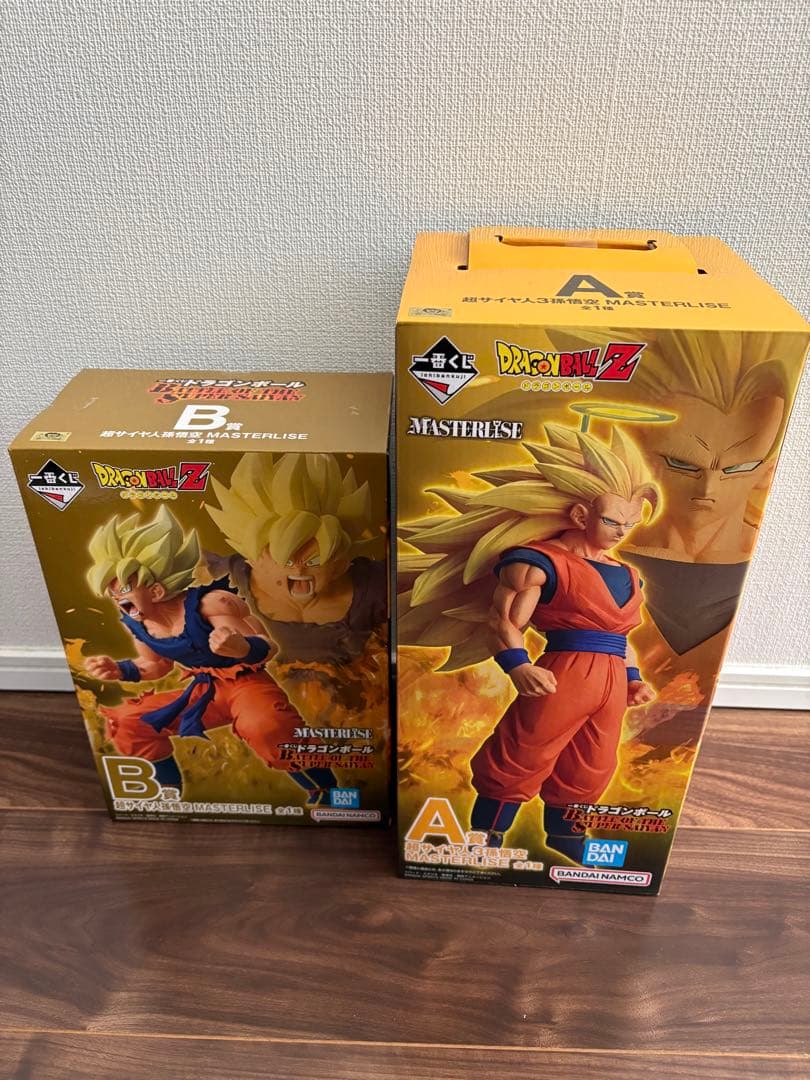 一番くじ ドラゴンボール A賞 超サイヤ人3孫悟空B賞 超サイヤ人孫悟空