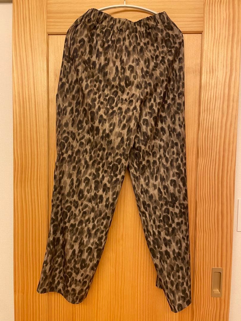 レオパードプリントイージーパンツ サイズ36