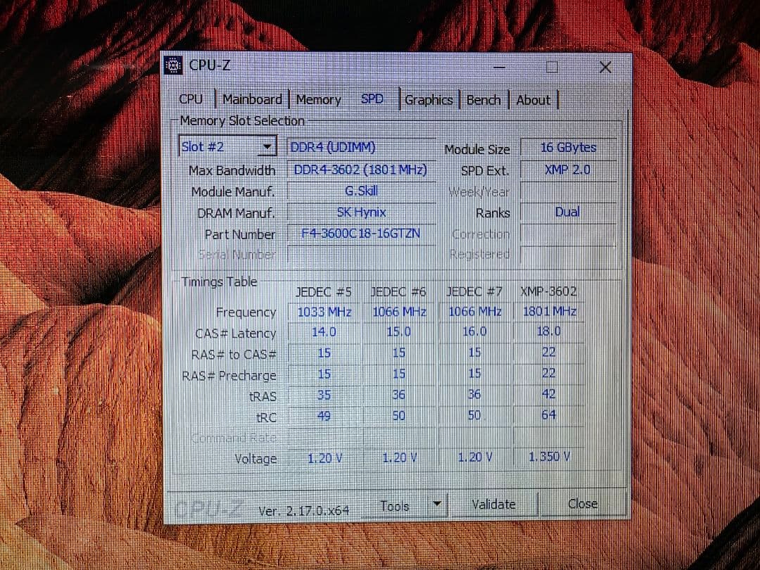 メモリー G.SKILL Trident Z Neo DDR4-3600 (2x16GB)