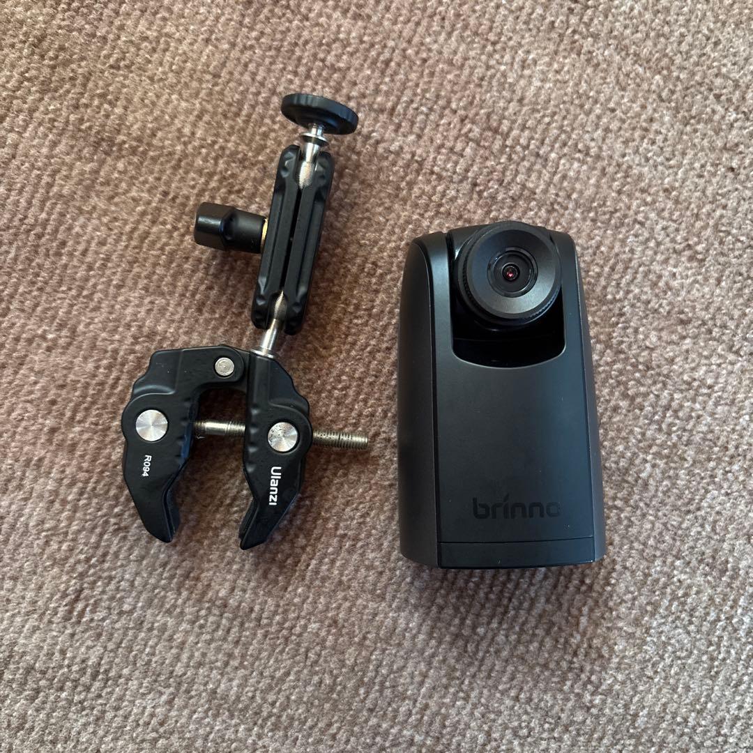 brinno TLC300 タイムラプスカメラビデオカメラ クランプ付き