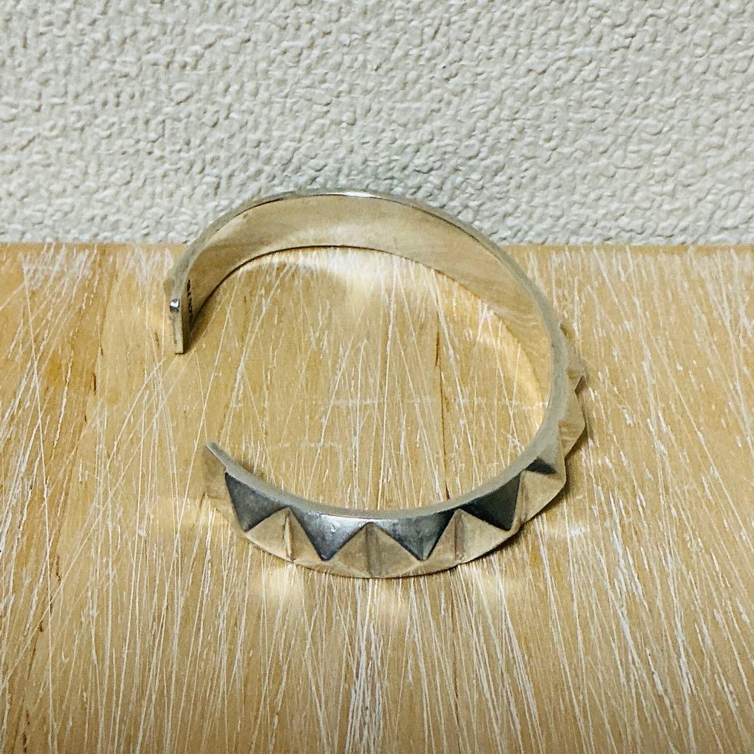HYSTERIC GLAMOURスタッズ バングル ブレスレット SV925