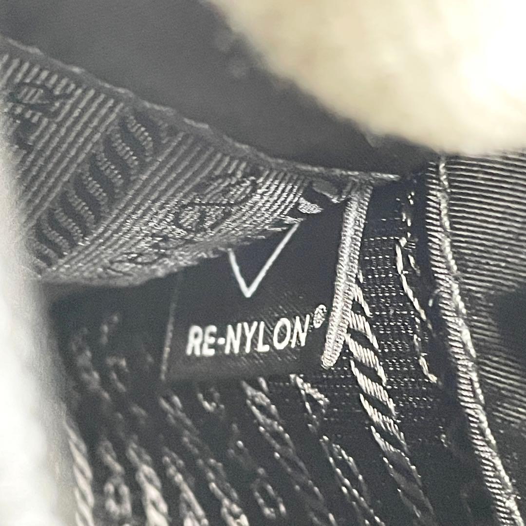 【現行品 未使用】プラダ Re-Nylon xサフィアーノ ショルダーバッグ