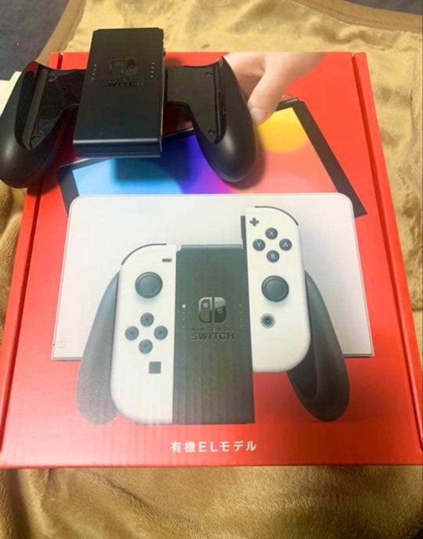 Switch 有機EL ホワイト 持ち歩きソフトカバー付き