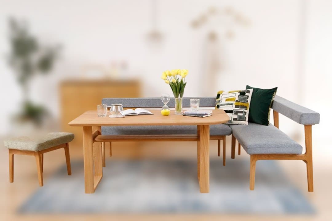 LIVING HOUSE MOCOA カウチソファー　右　モコア　リビングハウス