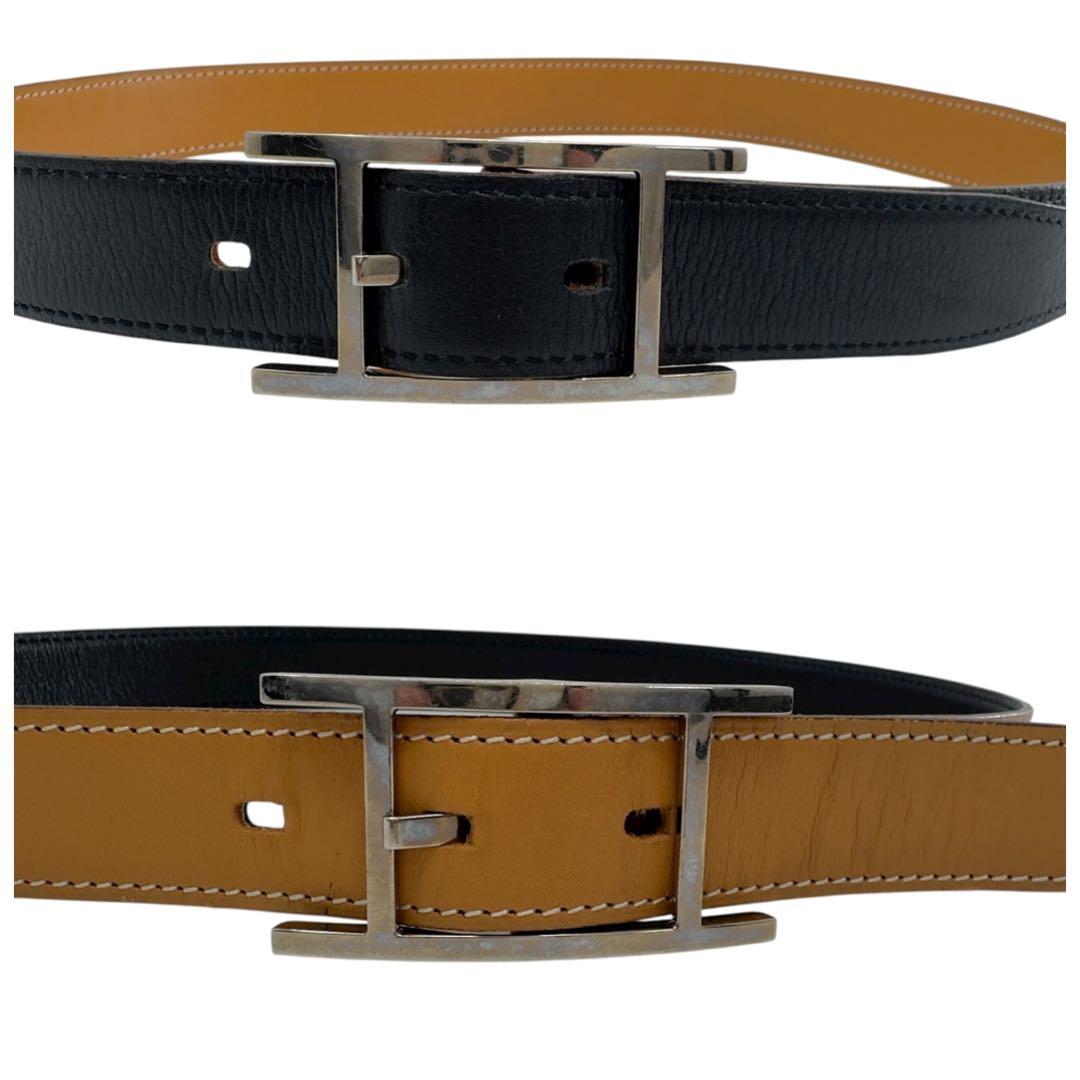 エルメス レザー アピ ベルト 表記サイズ:75