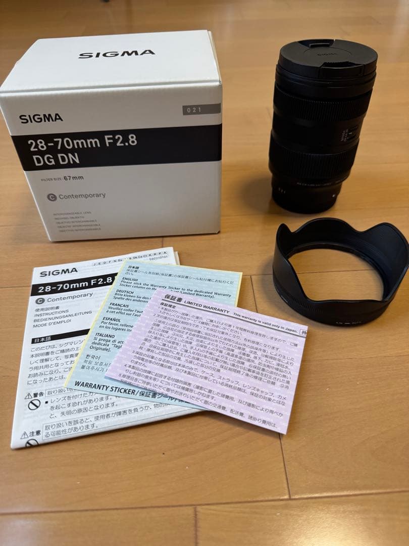 SIGMA 28-70mm F2.8 DG DN ズームレンズ SONY E