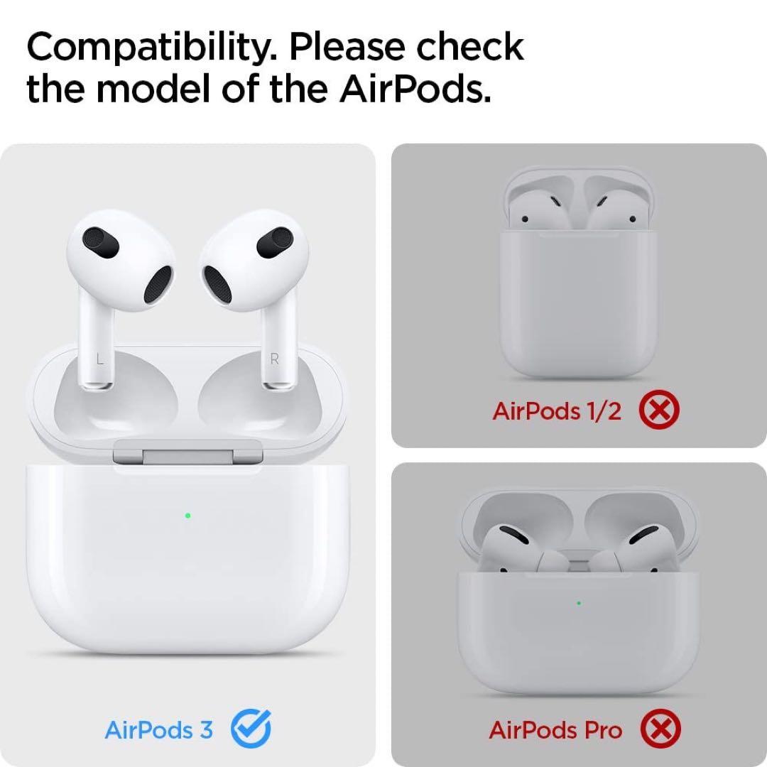 ◯Spigen Airpods 第3世代 ケース AirPods 3 ケース 耐